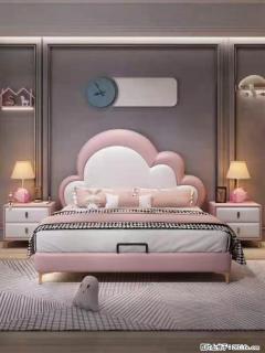 佛山大厂货，高质量仿真皮，实木床边，高密度海绵，带实木床板，全新包装，特价处理 - 巴彦淖尔盟28生活网 bycem.28life.com