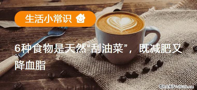 【生活小常识】6种食物是天然“刮油菜”，既减肥又降血脂 - 巴彦淖尔盟生活资讯 - 巴彦淖尔盟28生活网 bycem.28life.com